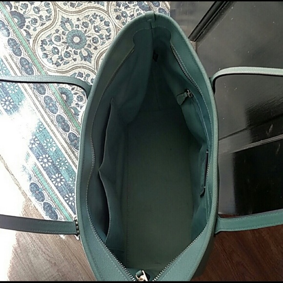 Coach City Tote in Marine and silver accent - Picture 2 of 4